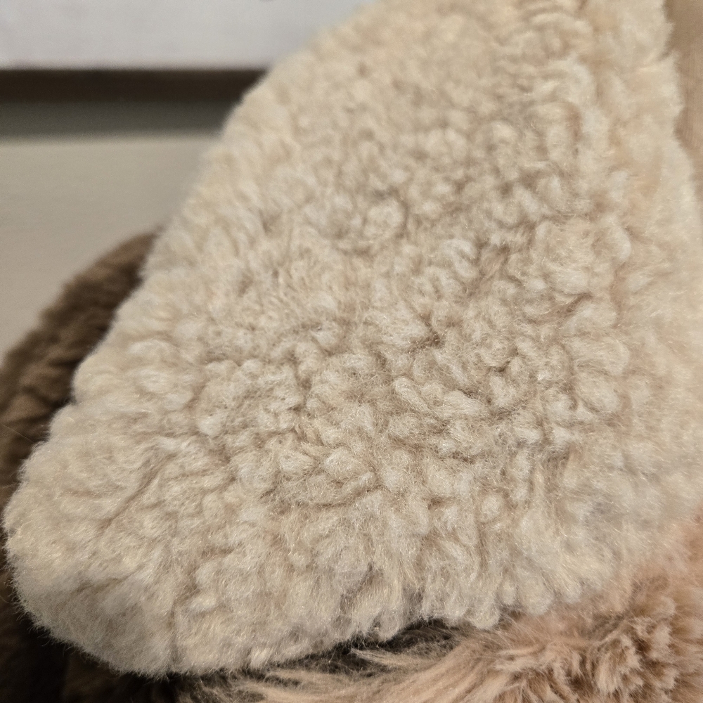Women's Colorblock Sherpa Jacket - Picture 8 of 14